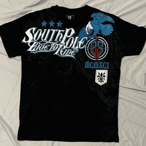 Mens Southpole Short Sleeve Shirt